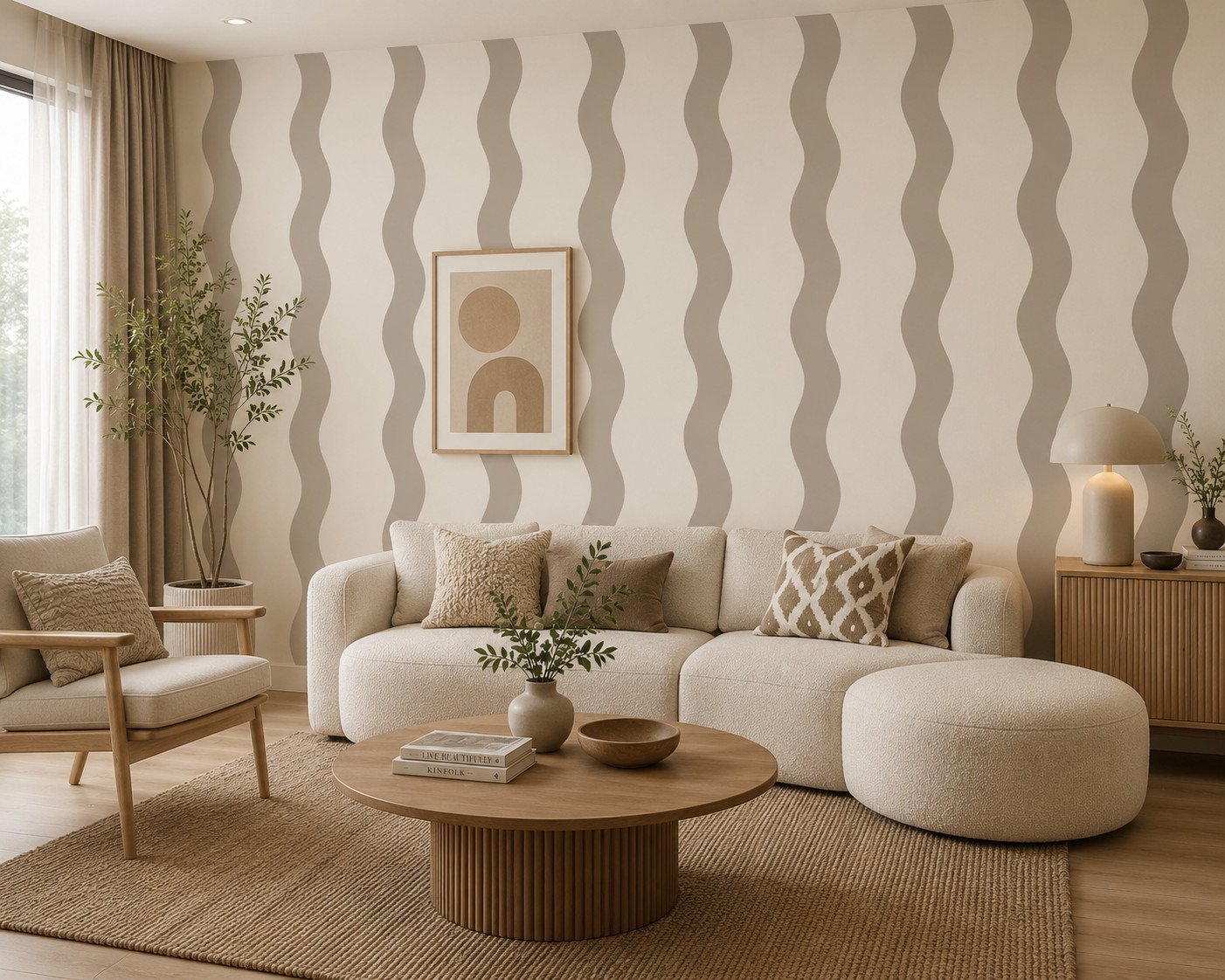 Taupe Current — Modern Wallpaper Dubai - Image 3