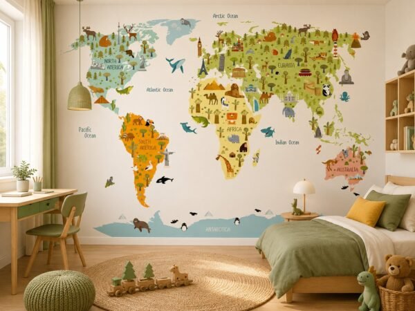 Terra Troupe — Luxury Kids Wallpaper Dubai