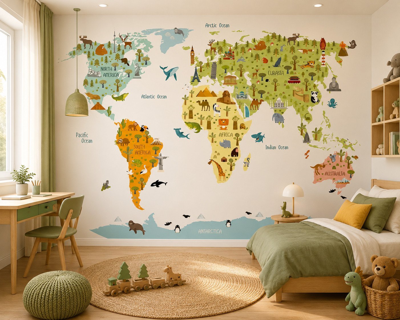 Terra Troupe — Luxury Kids Wallpaper Dubai