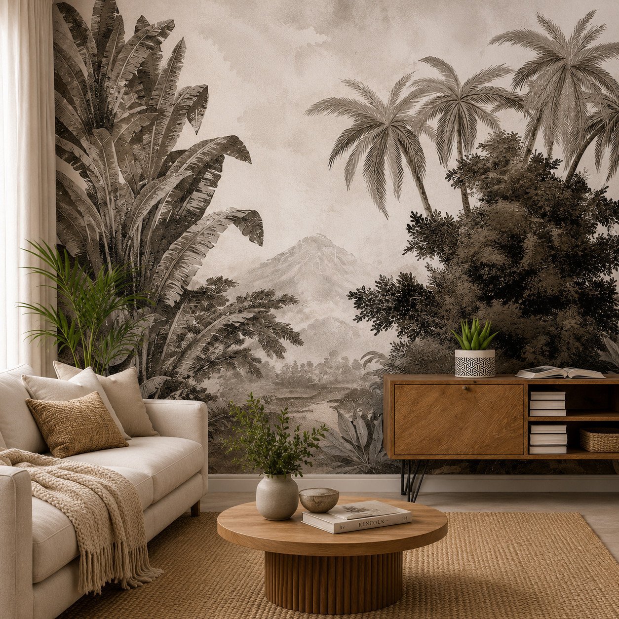 Tropic Noir — Scenic Wallpaper Dubai