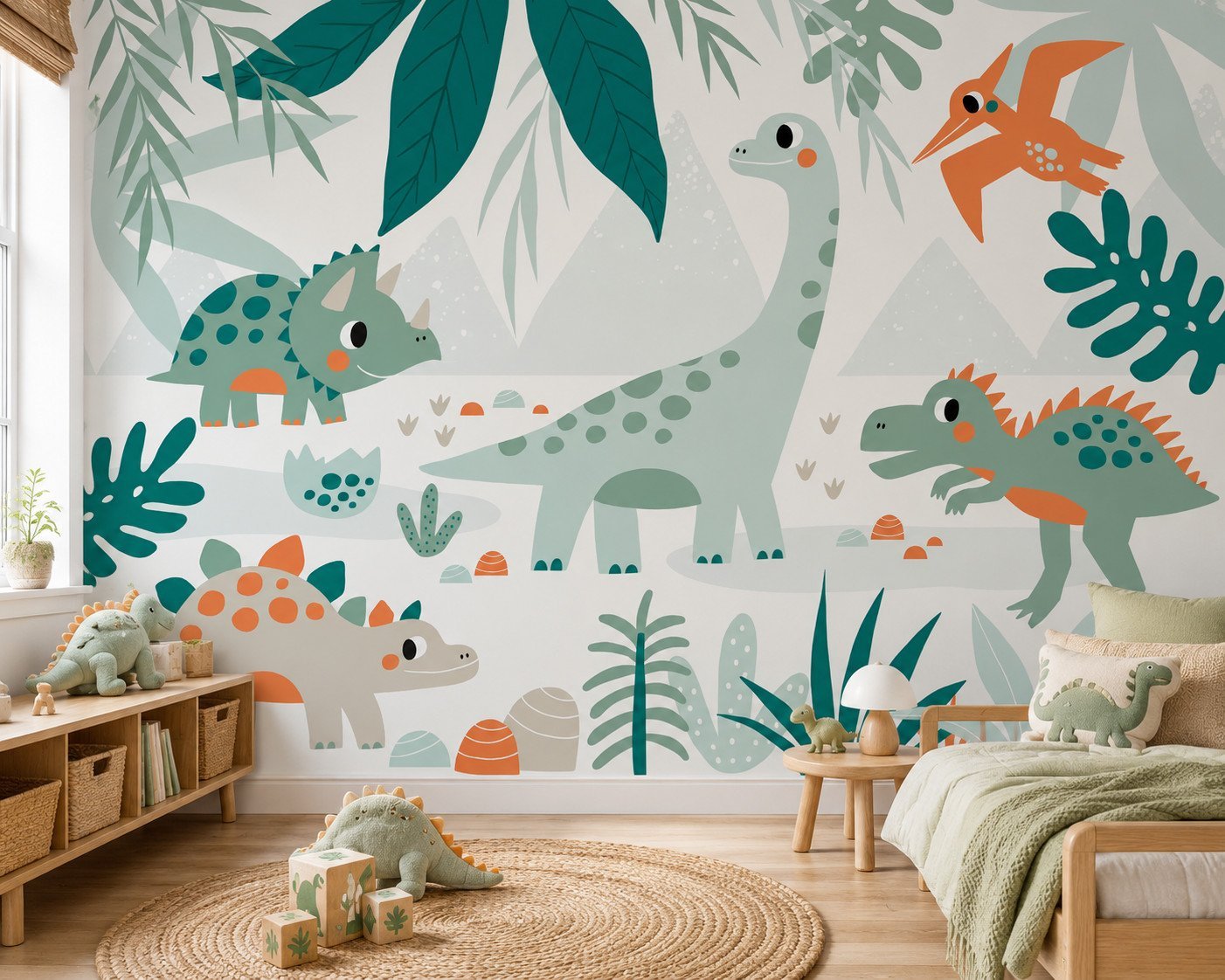 Tropic Tails — Luxury Kids Wallpaper Dubai