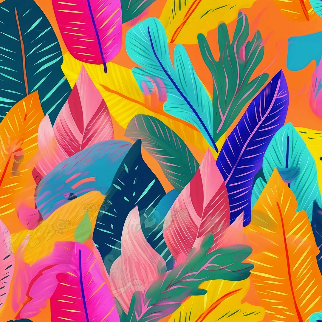 Tropic Voltage — Luxury Floral Wallpaper Dubai - Image 5