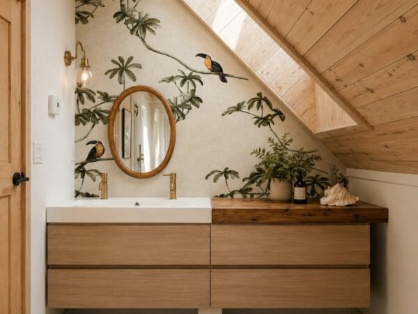 Tropical Branches — Luxury Floral Wallpaper Dubai