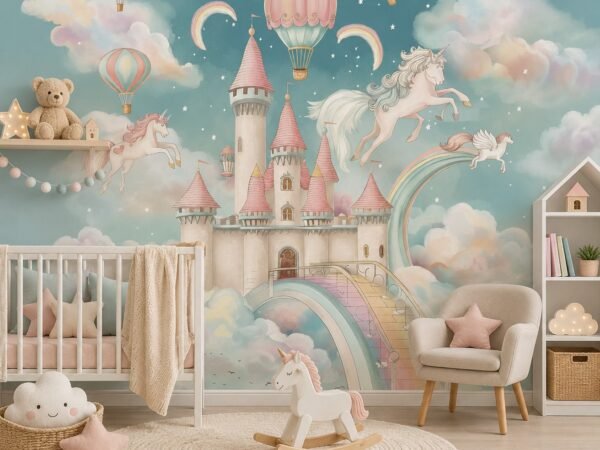 Turret Daydream — Luxury Kids Wallpaper Dubai