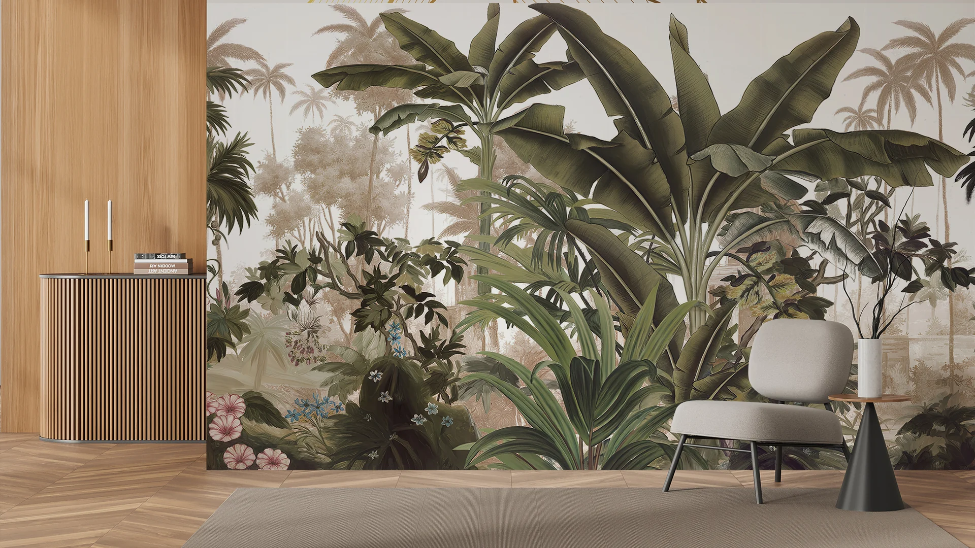 Verdure Relic — Luxury Floral Wallpaper Dubai - Image 3