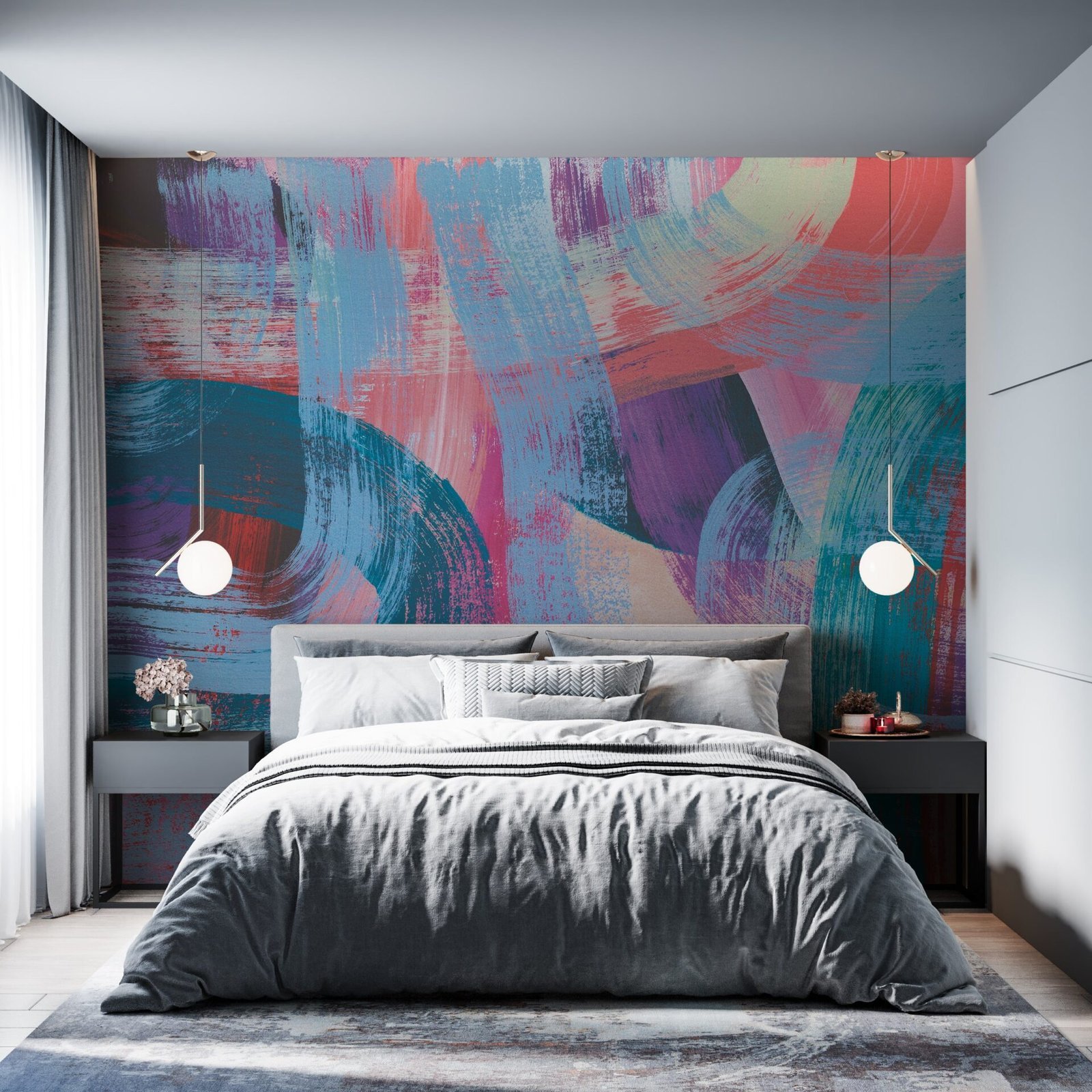 Vivid Sweep — Modern Wallpaper Dubai - Image 5
