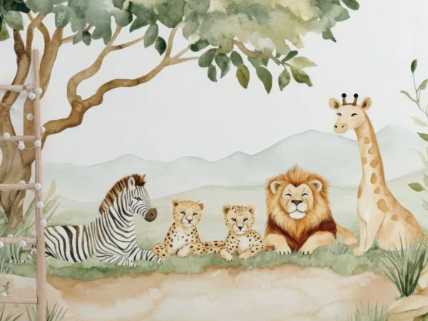 Wildwood Circle — Luxury Kids Wallpaper Dubai