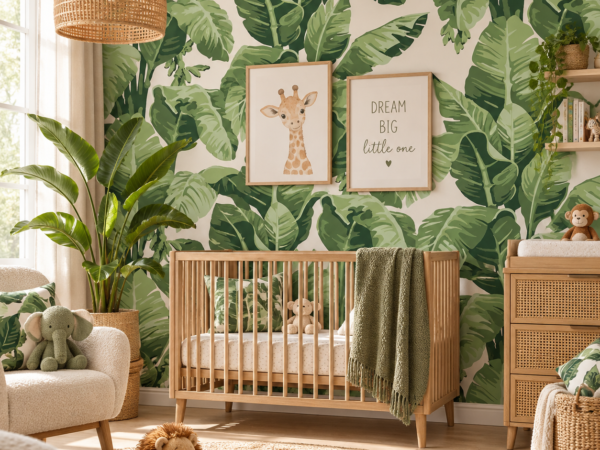 Banana Arcadia — Luxury Floral Wallpaper Dubai