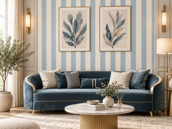 Coastal Lines — Modern Wallpaper Dubai