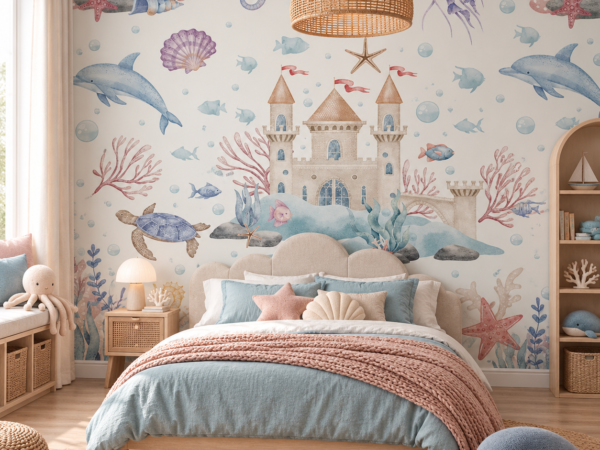 Coral Castle — Luxury Kids Wallpaper Dubai