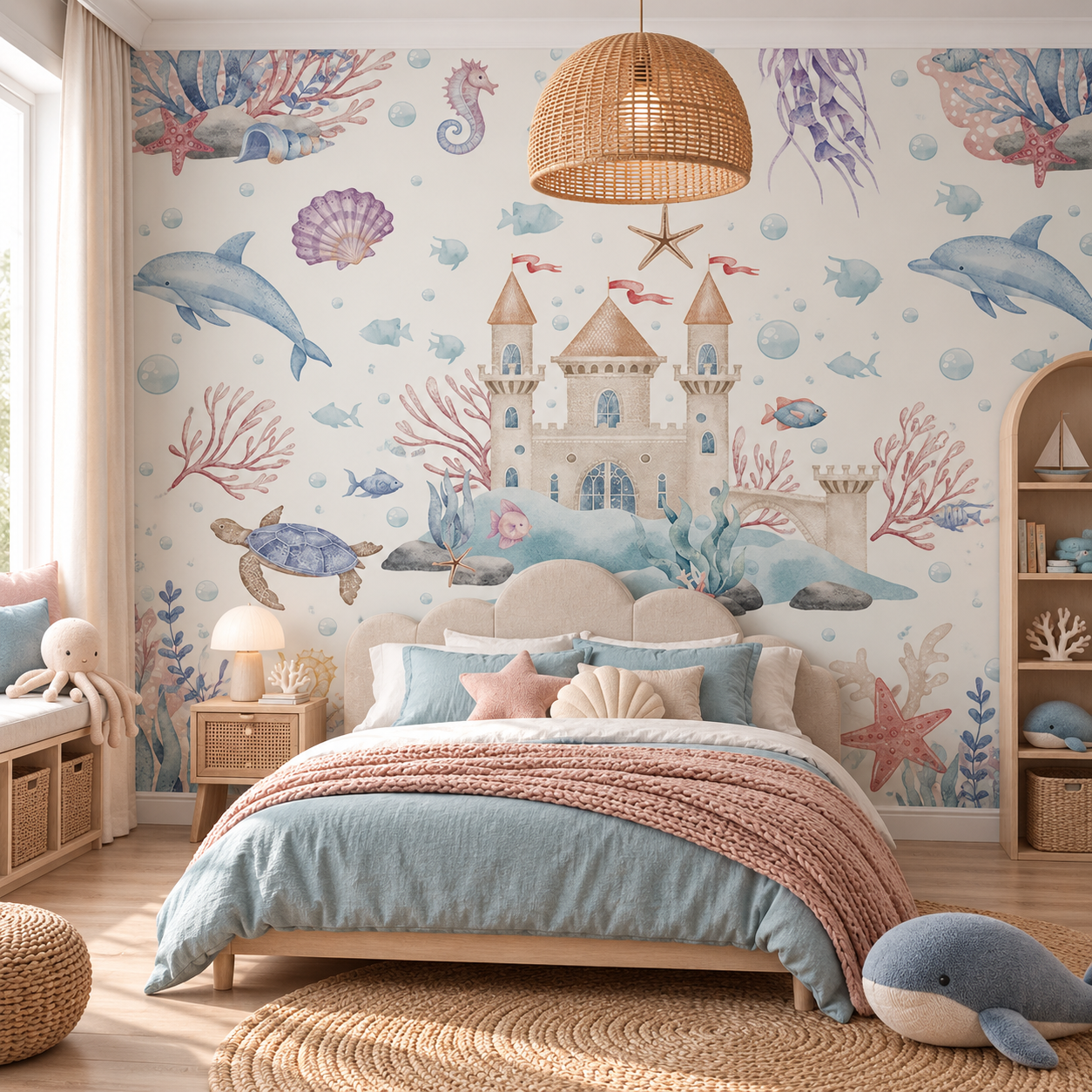 Coral Castle — Luxury Kids Wallpaper Dubai