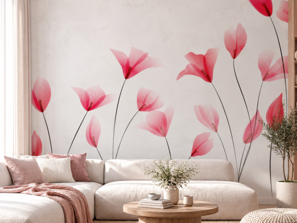 Floral Drift — Luxury Floral Wallpaper Dubai