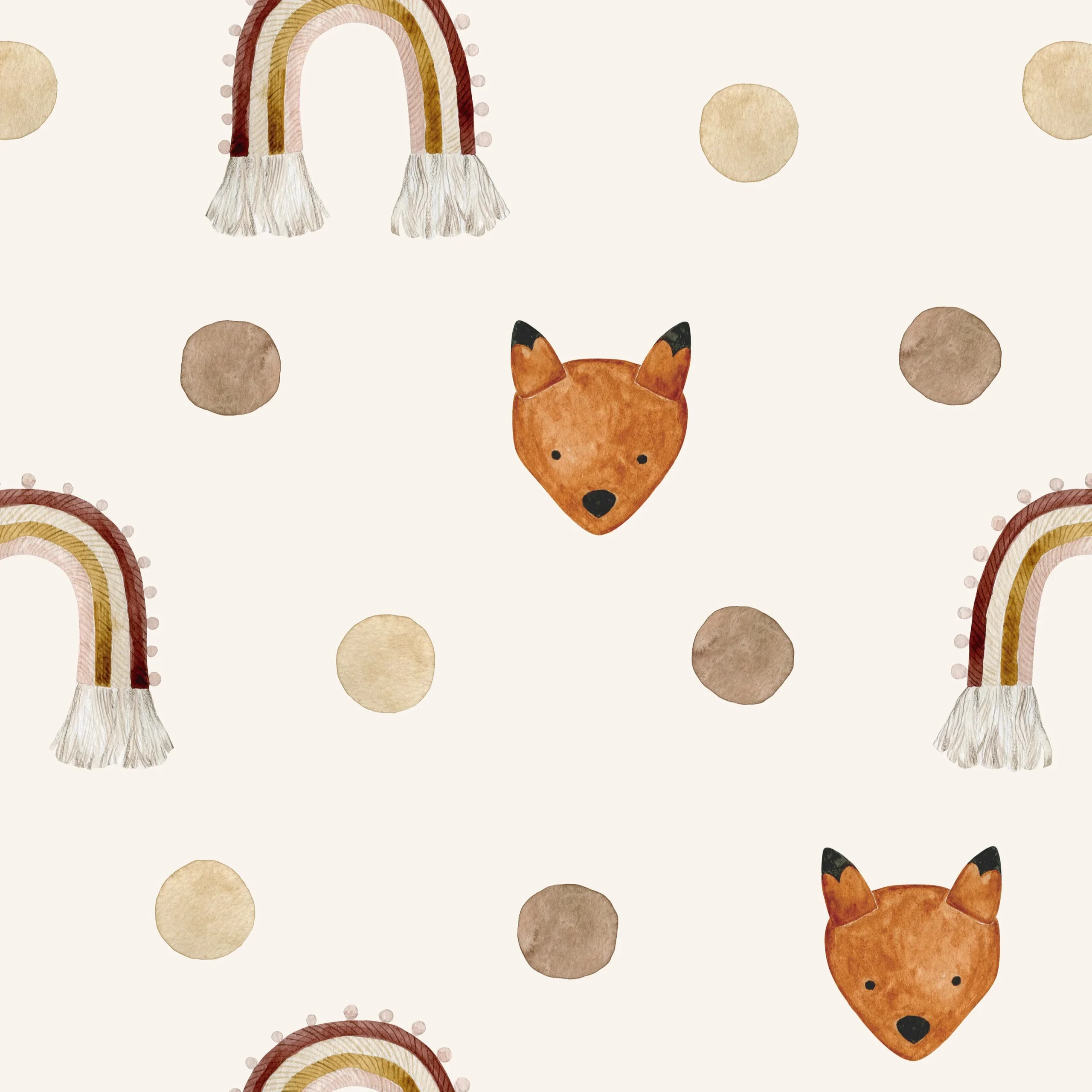 Fox Reverie — Luxury Kids Wallpaper Dubai - Image 2