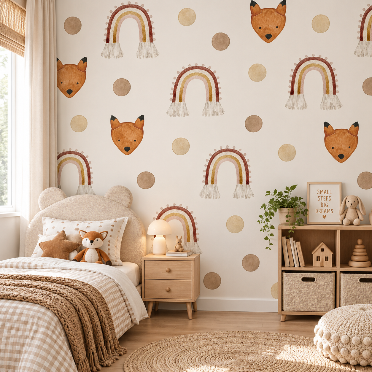 Fox Reverie — Luxury Kids Wallpaper Dubai