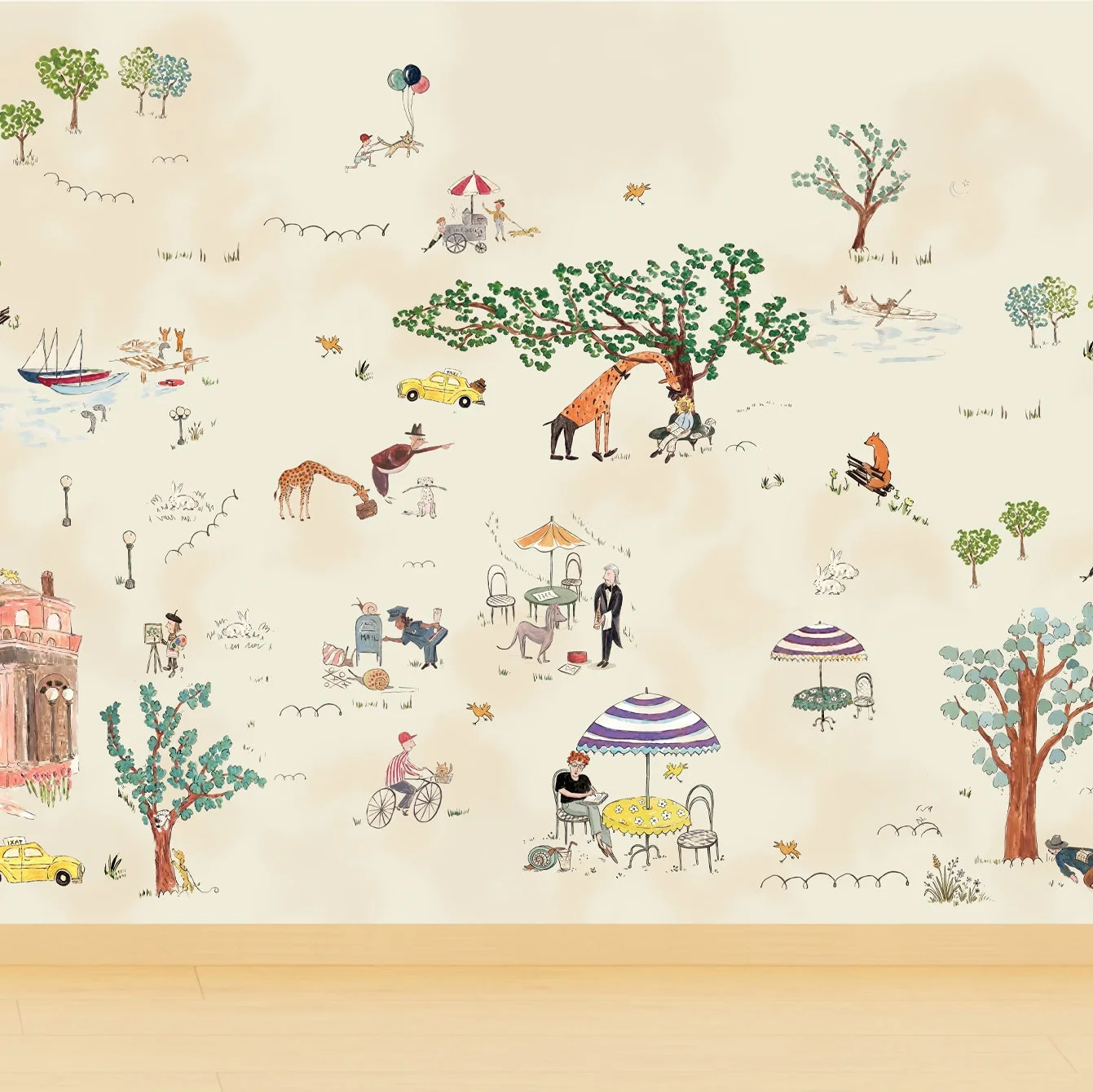 Garden Tales — Luxury Kids Wallpaper Dubai - Image 2