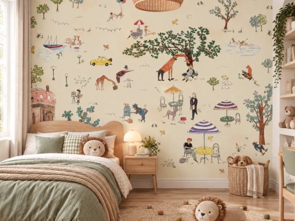 Garden Tales — Luxury Kids Wallpaper Dubai