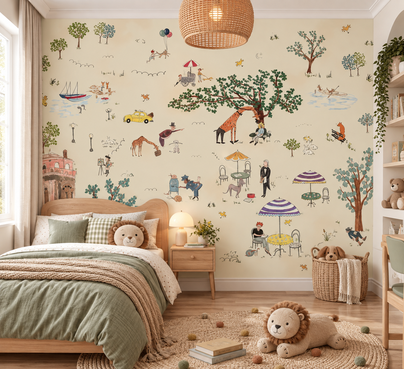 Garden Tales — Luxury Kids Wallpaper Dubai