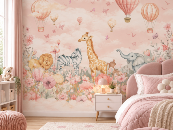Gentle Expedition — Luxury Kids Wallpaper Dubai