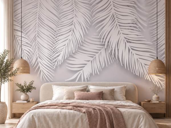 Halo Filigree — Luxury Floral Wallpaper Dubai