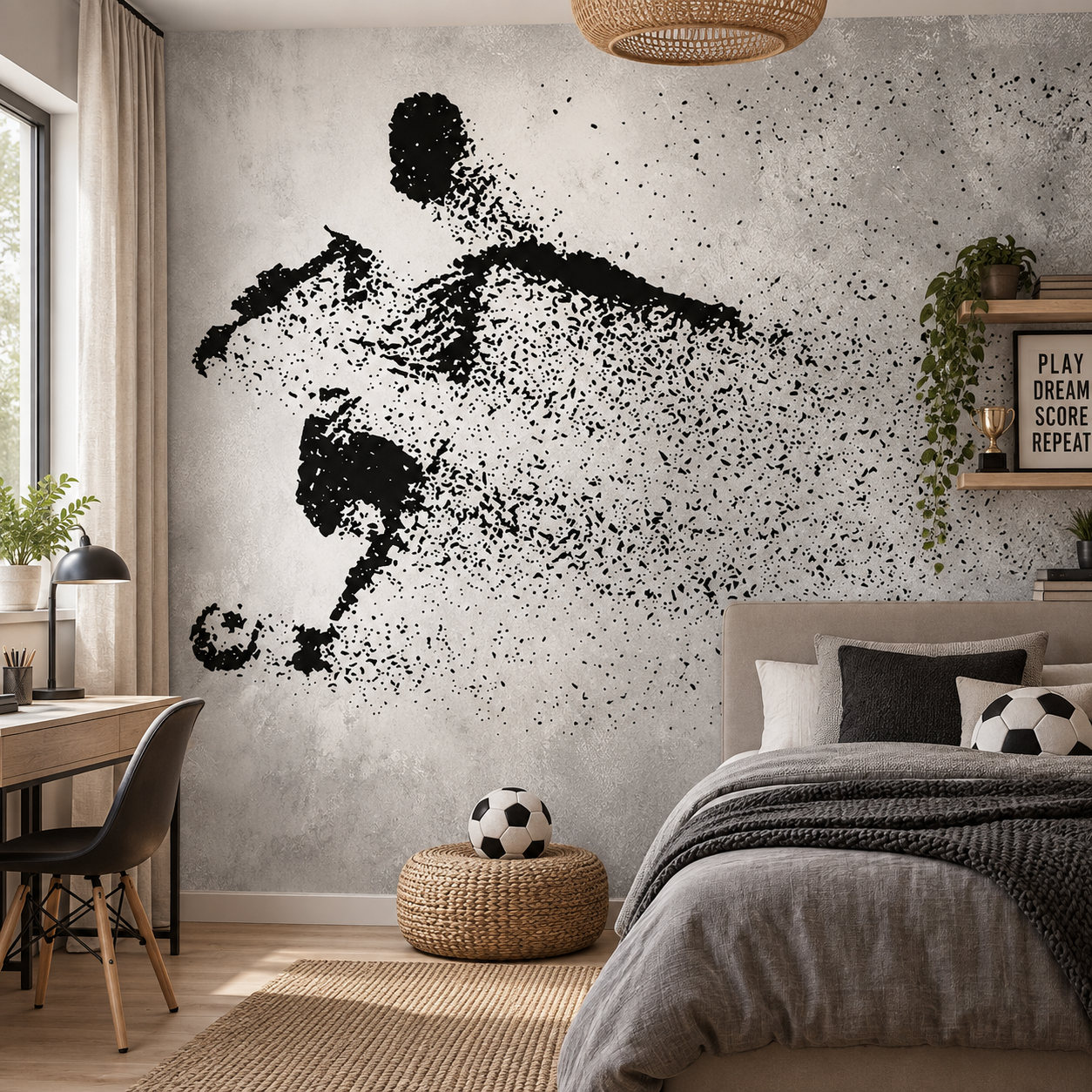 Ink Scatter — Modern Wallpaper Dubai