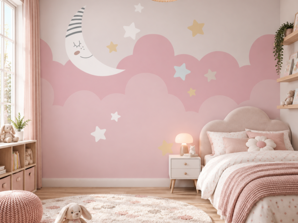 Mallow Hush — Luxury Kids Wallpaper Dubai