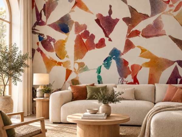 Painted Mosaic — Modern Wallpaper Dubai