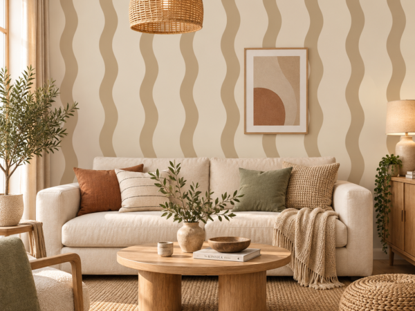 Sand Waves — Modern Wallpaper Dubai
