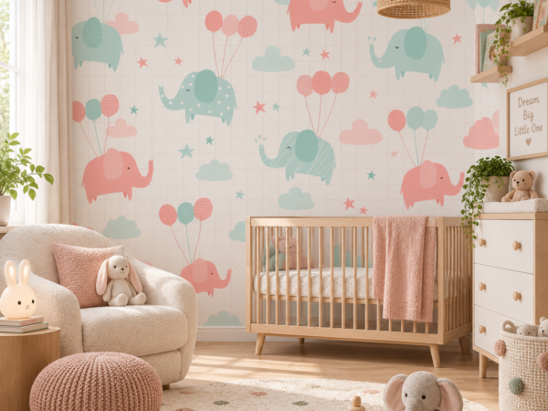 Taffy Tusk — Luxury Kids Wallpaper Dubai