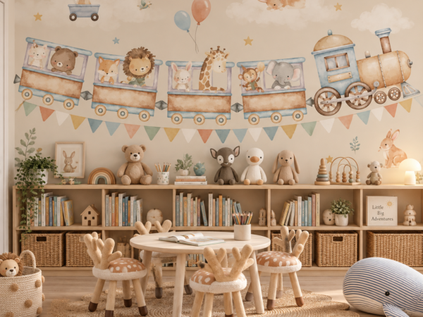 Teddy Express — Luxury Kids Wallpaper Dubai