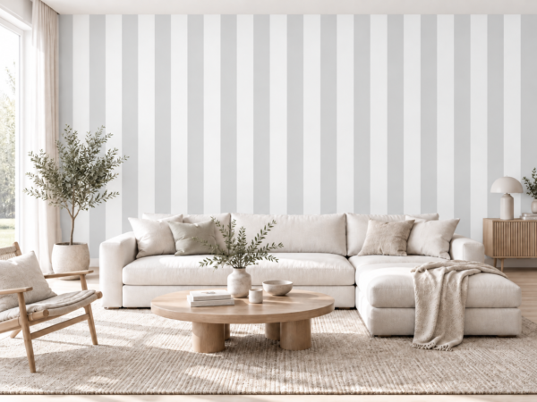 Soft Stripes — Modern Wallpaper Dubai